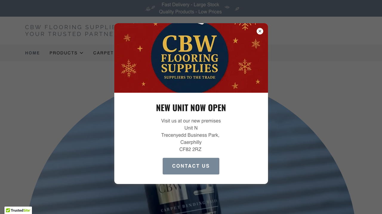 CBW FLOORING SUPPLIES LIMITED website preview