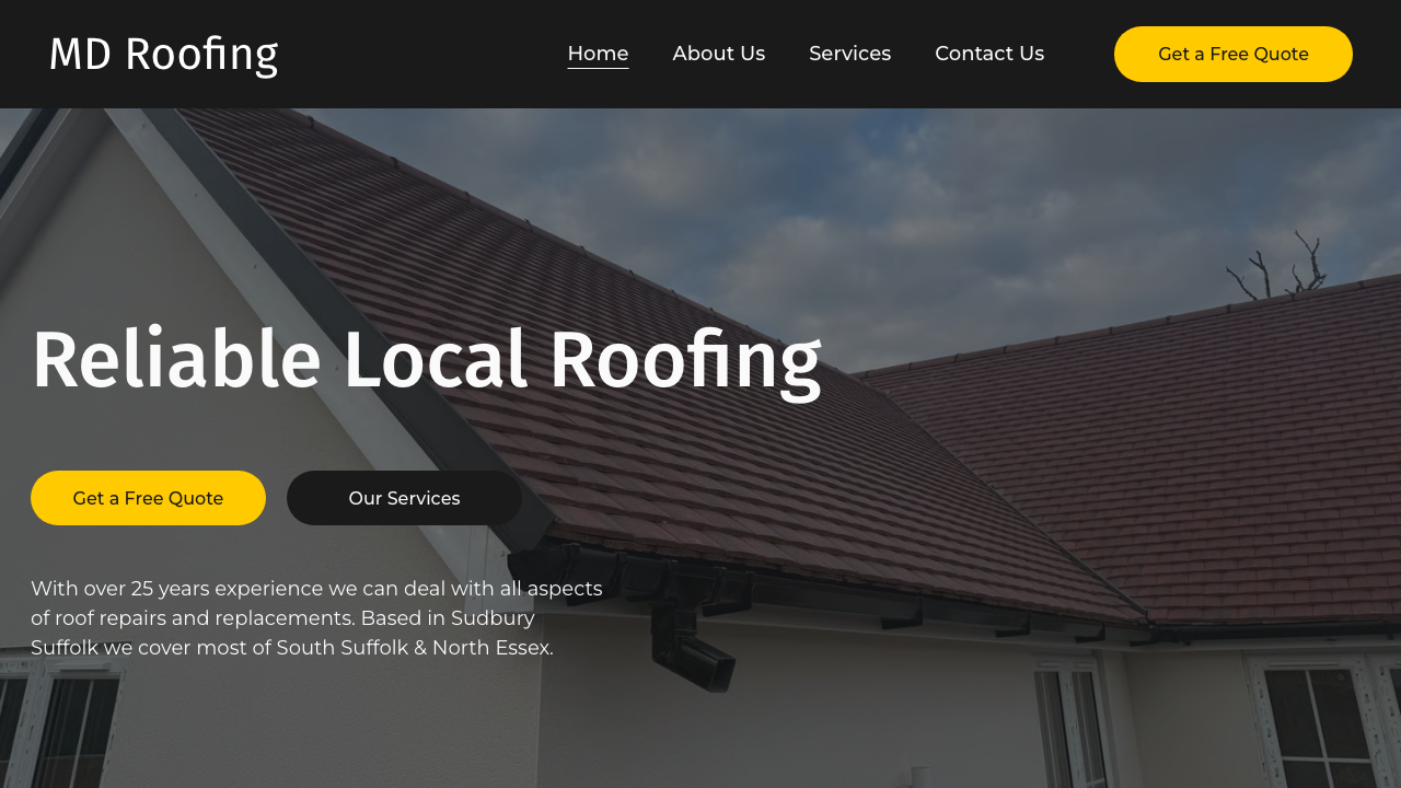 BJD ROOFING SPECIALISTS LIMITED website preview