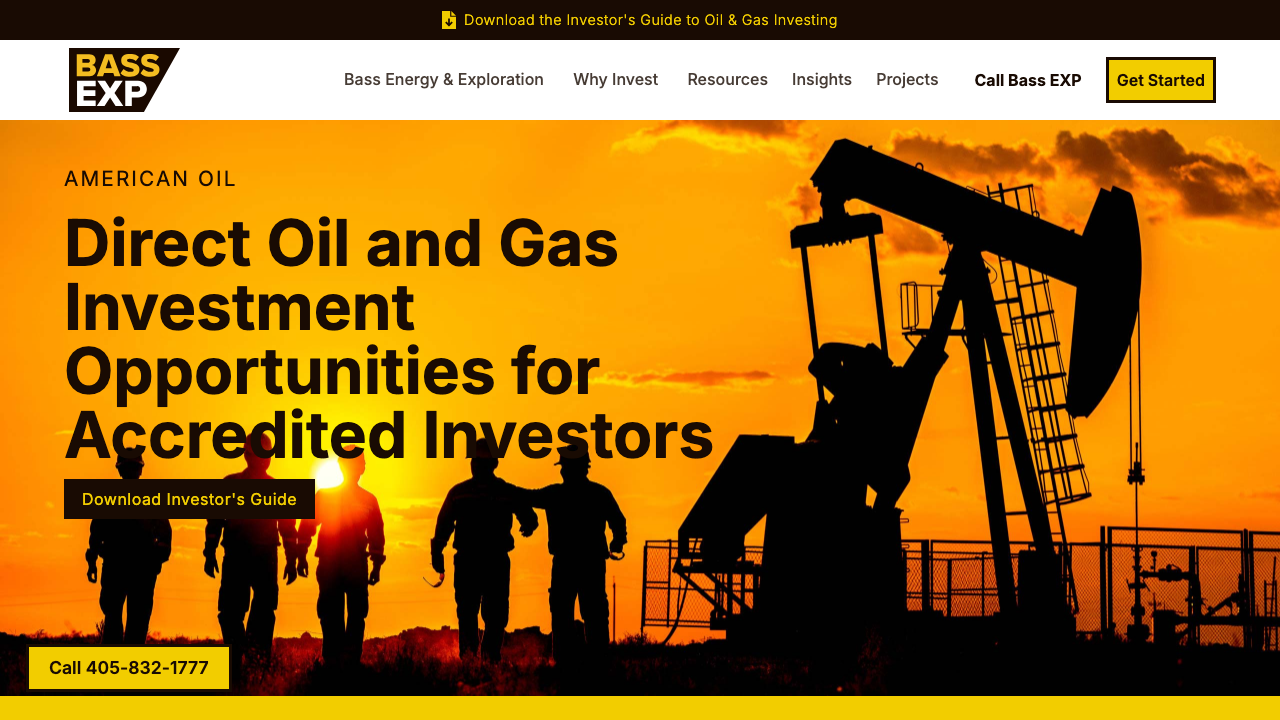 BASS ENERGY LTD website preview