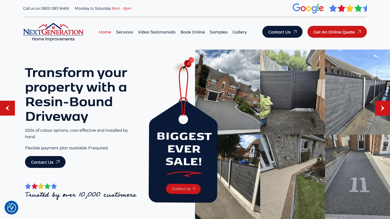 CHRIS BEARDMORE HOME AND GARDEN IMPROVEMENTS LIMITED website preview
