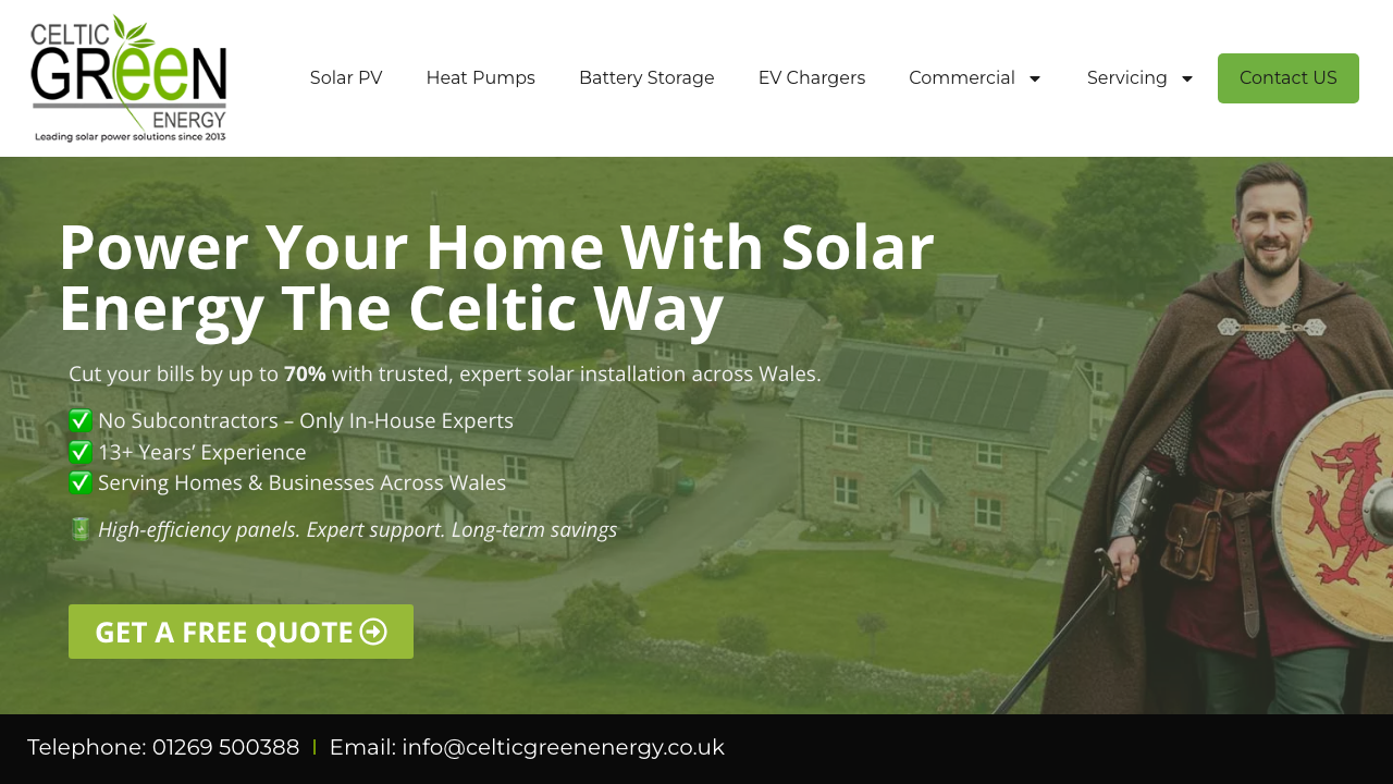 CELTIC GREEN ENERGIE LTD website preview