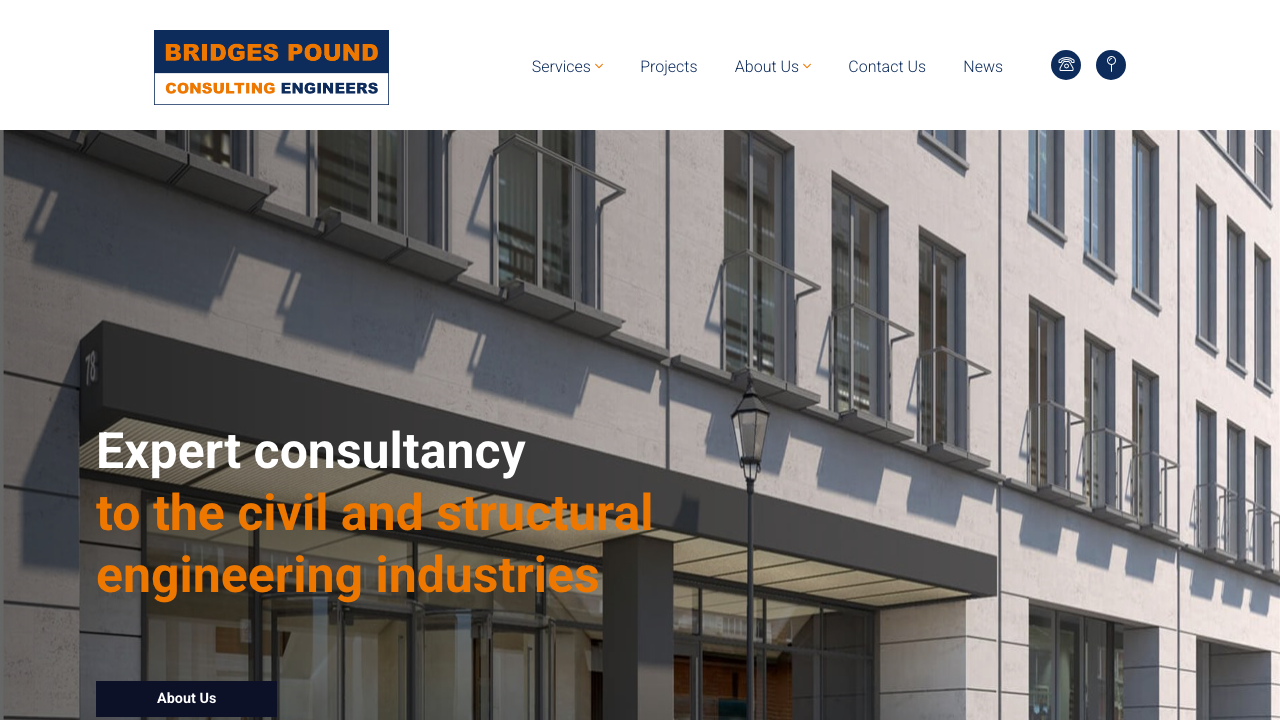 BRIDGES POUND LIMITED website preview