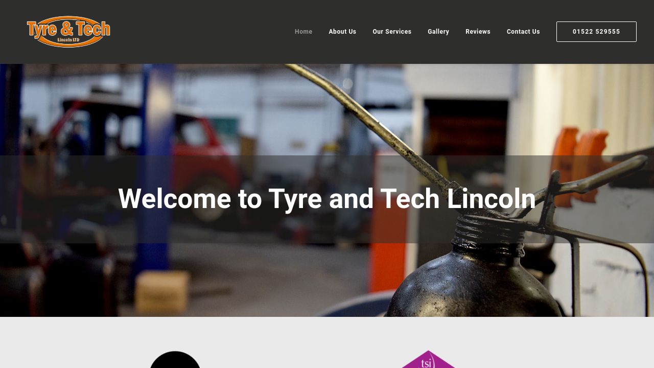 ANDERTECH TYRES & GARAGE LTD website preview