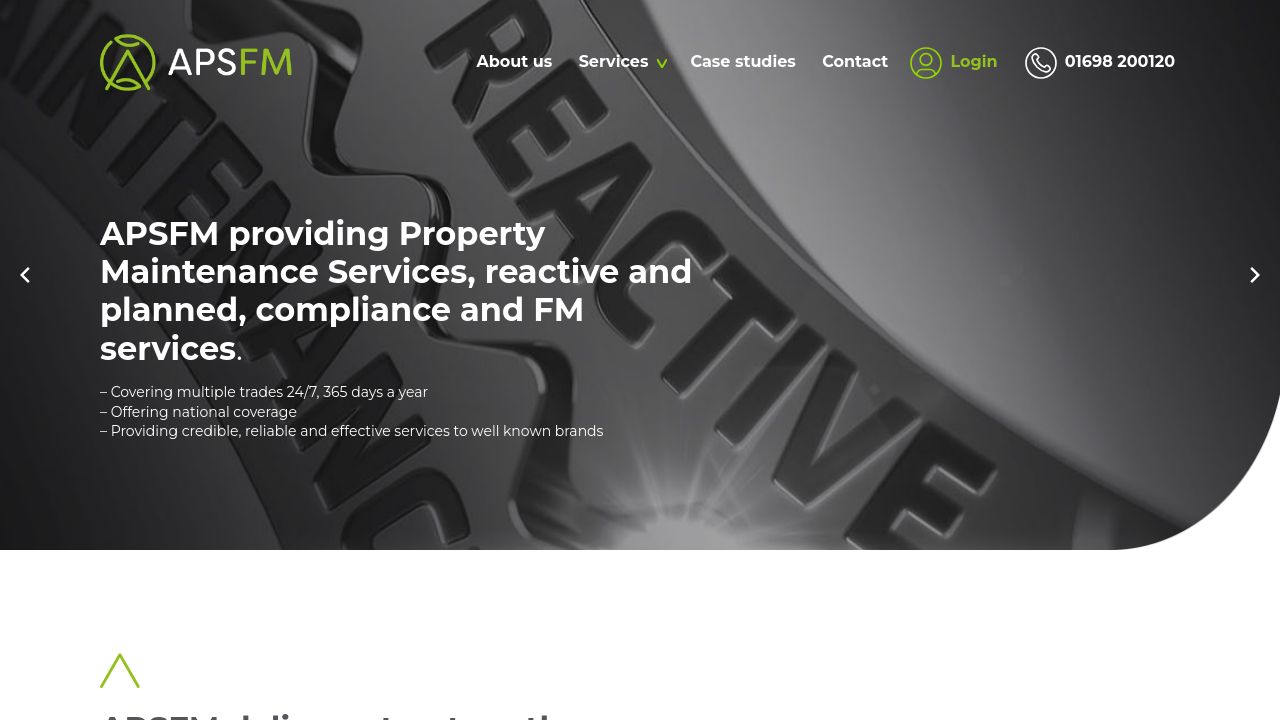ANDERSON PROPERTY SERVICES (SCOTLAND) LIMITED website preview