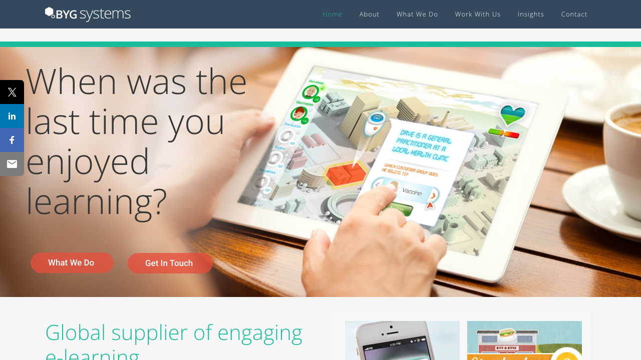 BYG CONSULTANCY LTD website preview