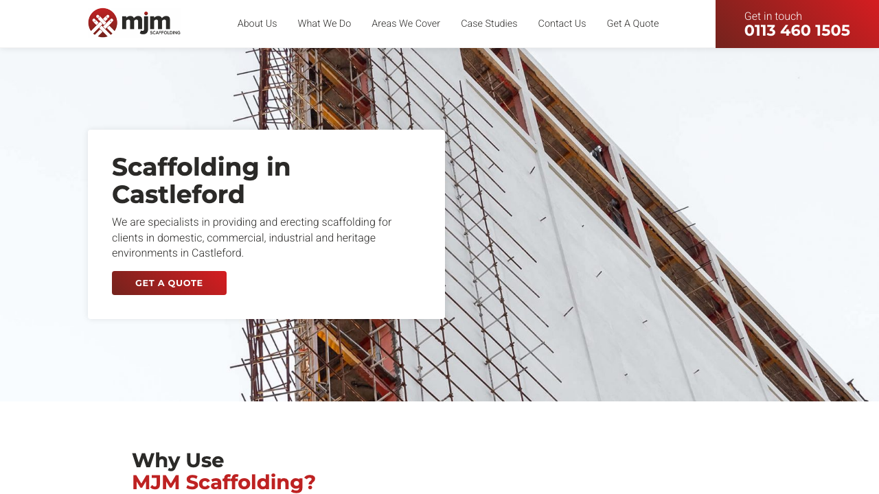 CASTLEFORD SCAFFOLDING SERVICES LTD website preview