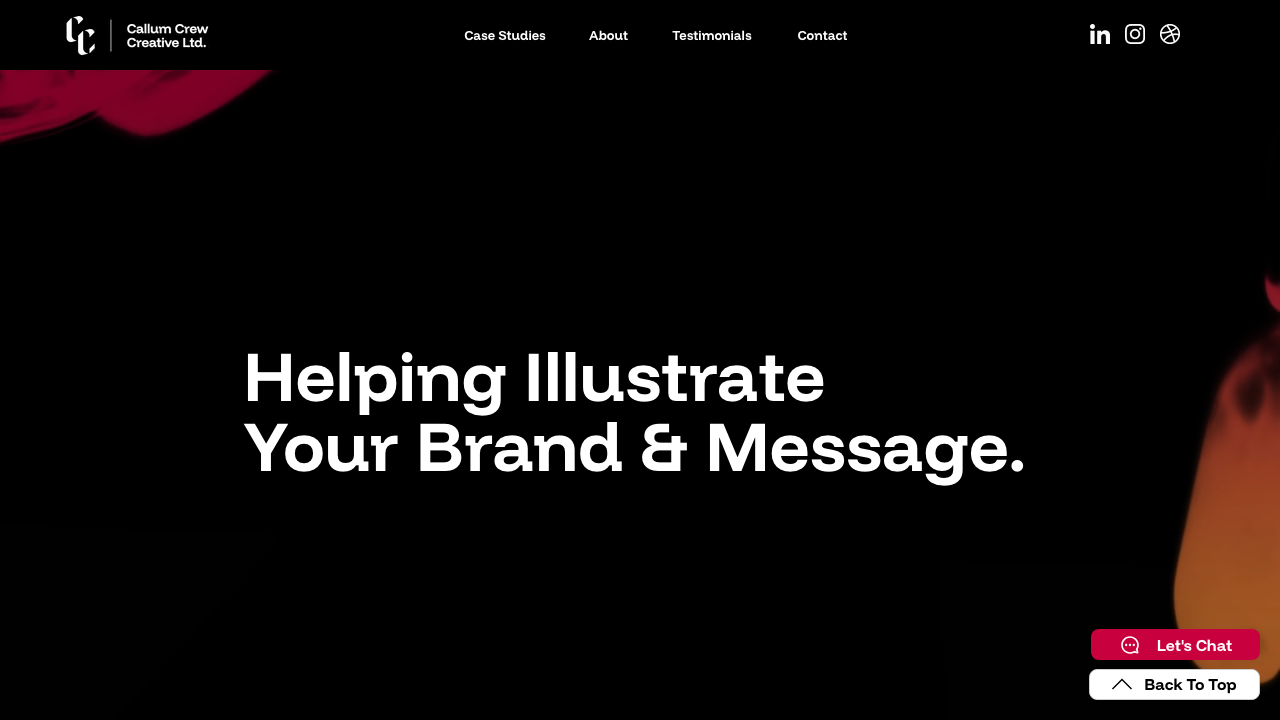 CALLUM CREW CREATIVE LTD website preview