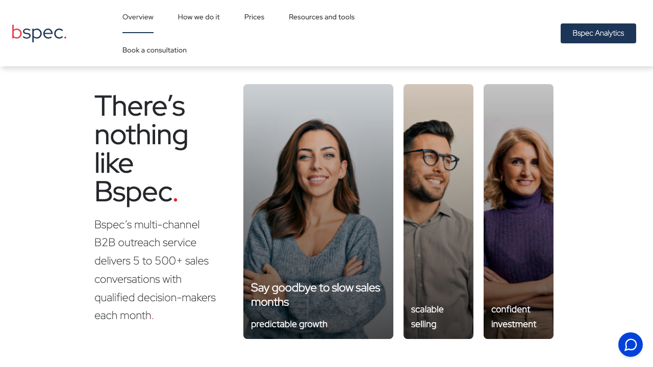 BSPEC LIMITED website preview