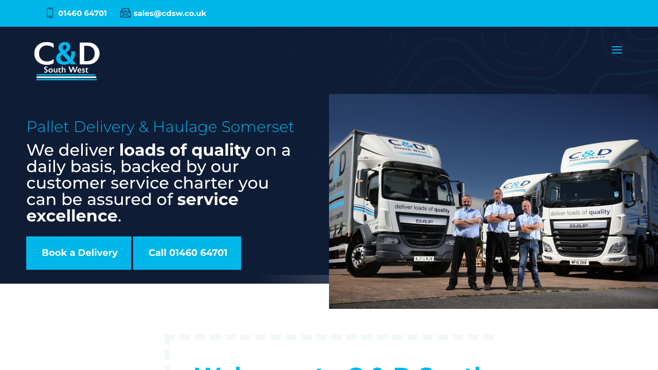 C&D DELIVERY LTD website preview