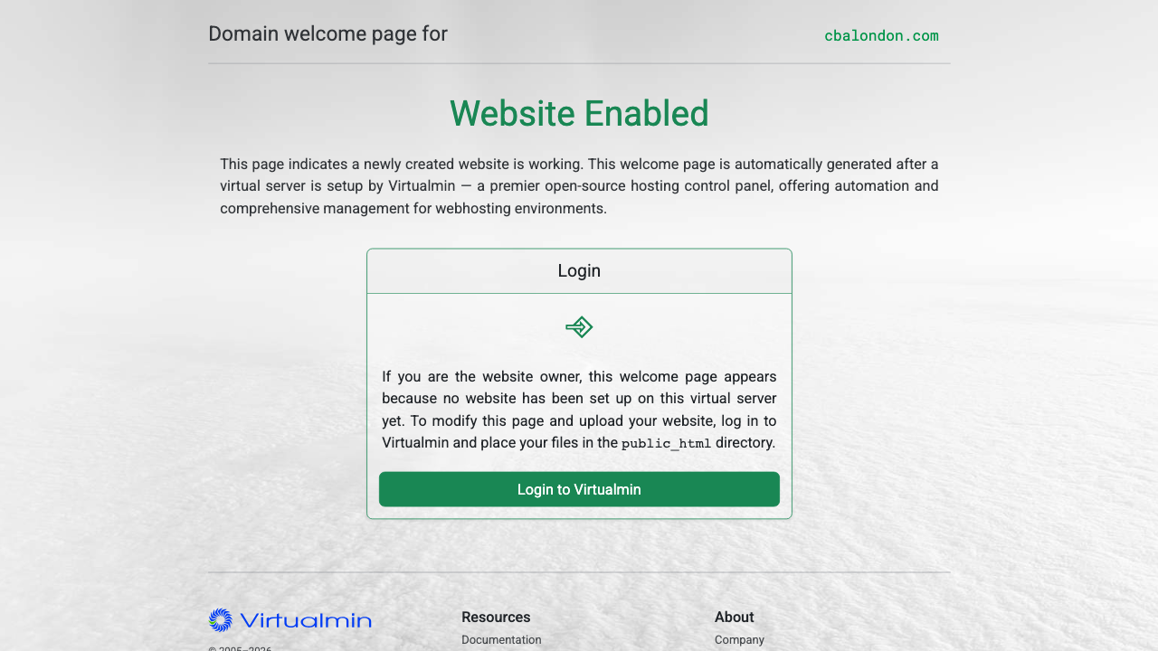 'CBA DESIGN STUDIO LTD website preview