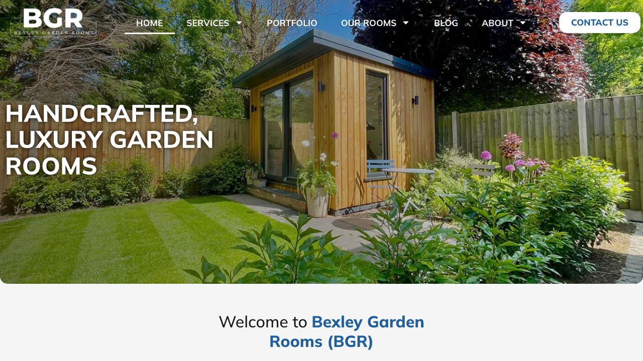 BEXLEY GARDEN ROOMS LTD website preview