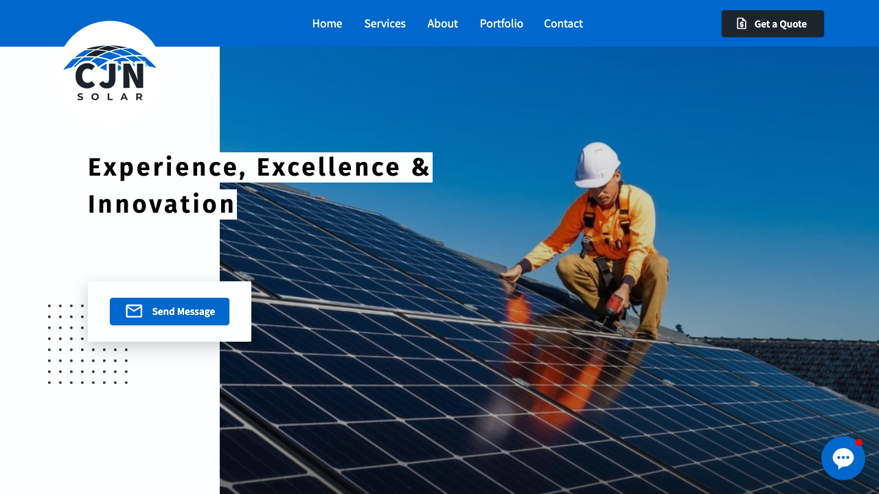 CJN SOLAR LTD website preview