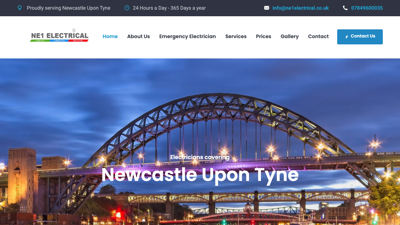 1ST ELECTRICAL LTD website preview