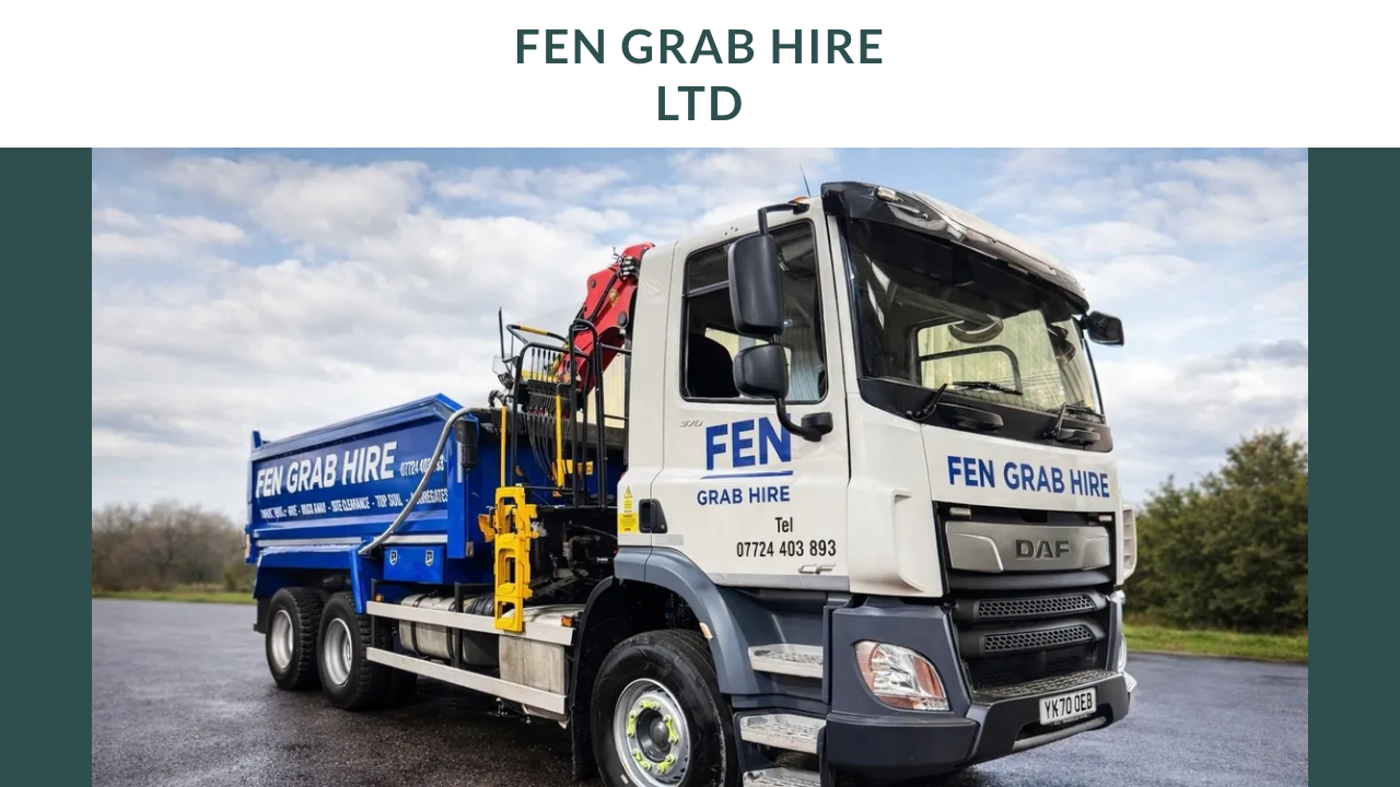 FEN GRAB HIRE LTD website preview