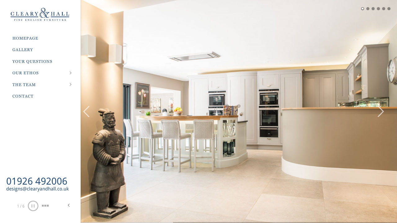 CLEARY AND HALL LIMITED website preview