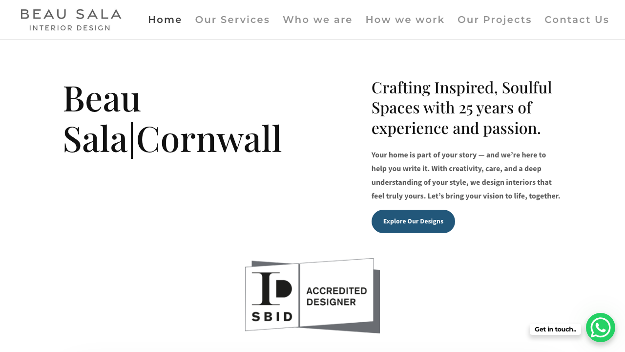 BEAU SALA LTD website preview