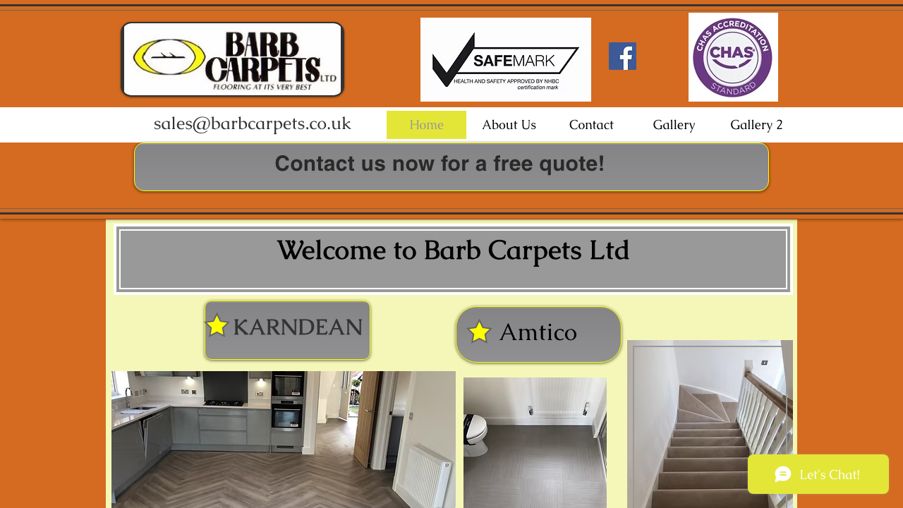 BARB CARPETS LIMITED website preview