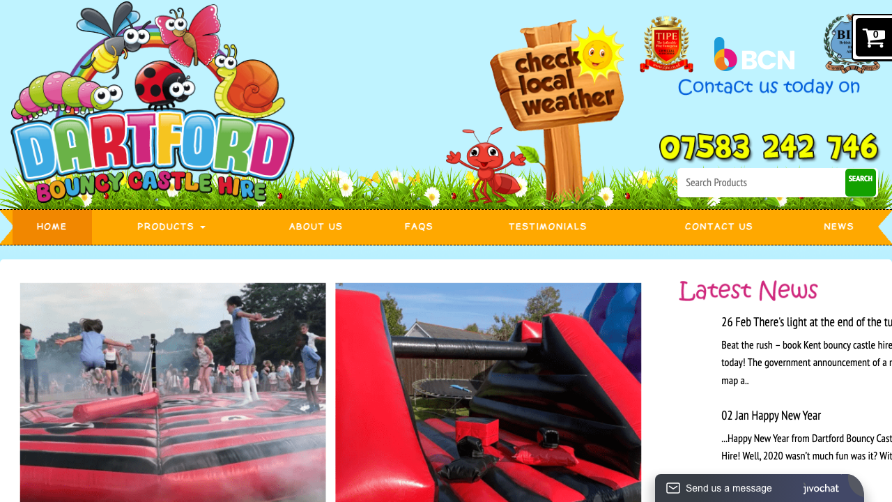 CASTLES AIR LIMITED website preview