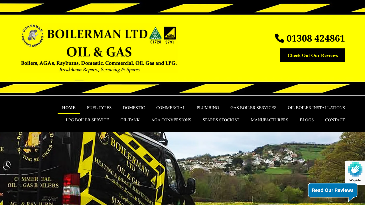 BOILERMAN LIMITED website preview