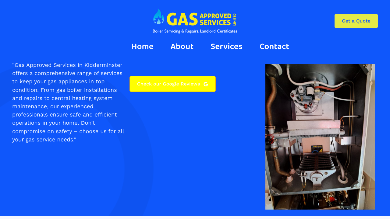 GAS APPROVED SERVICES LIMITED website preview