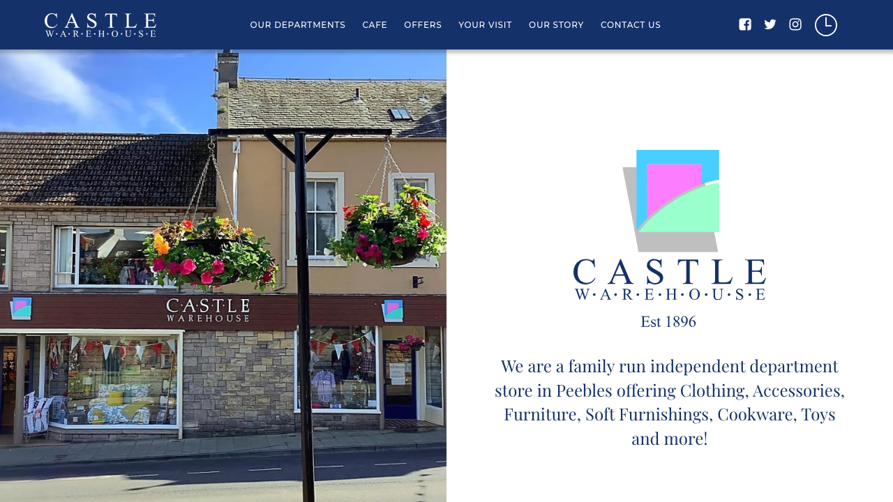 CASTLE WAREHOUSE (PEEBLES) LTD. (THE) website preview