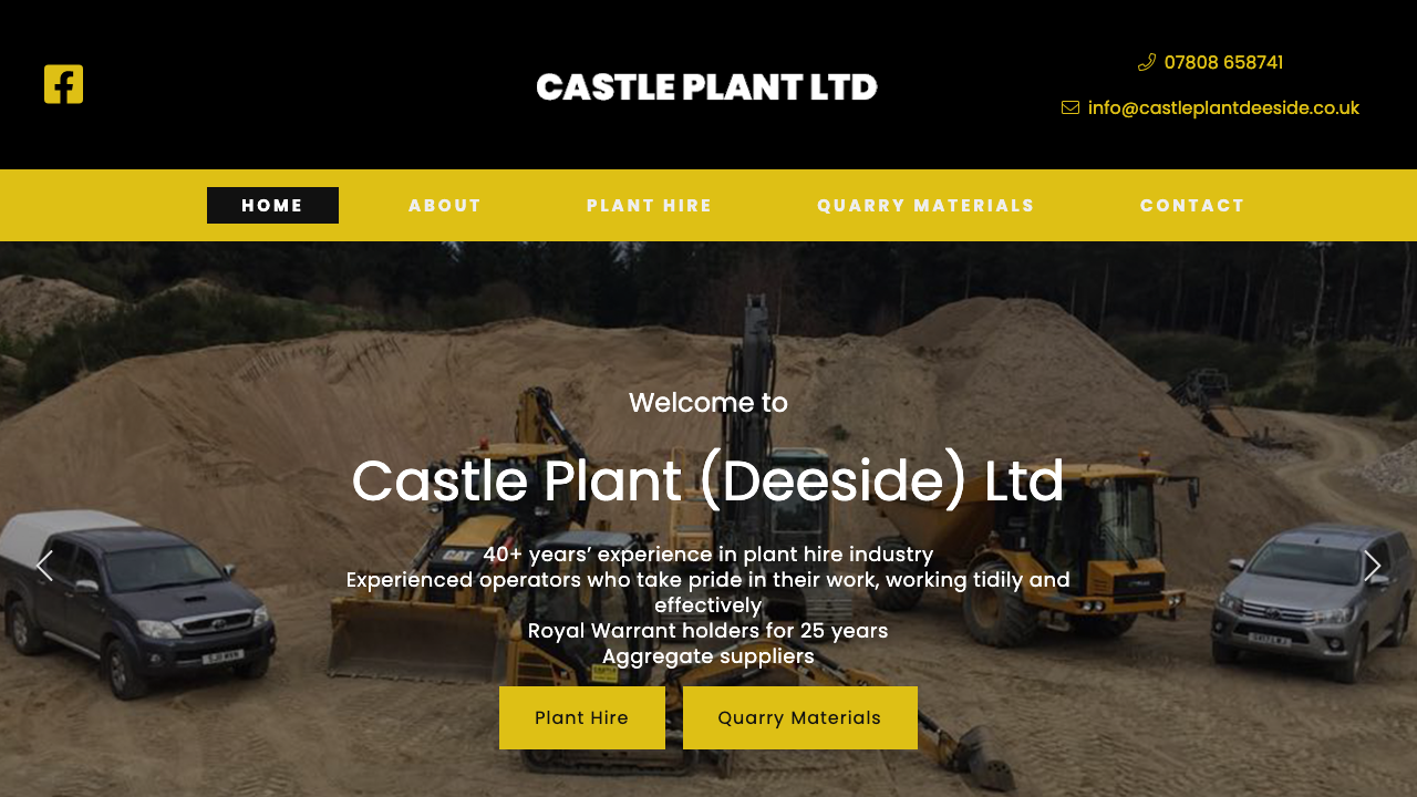 CASTLE PLANT (DEESIDE) LIMITED website preview