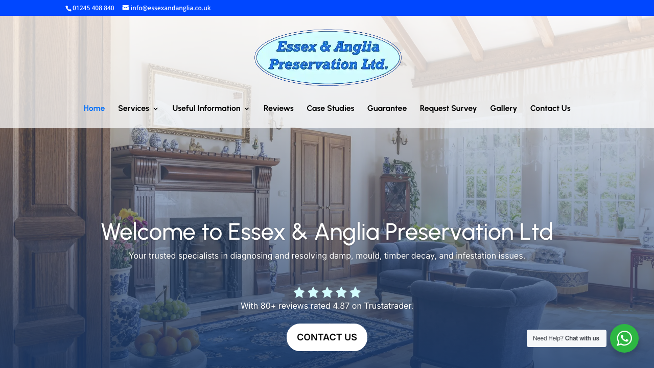 ESSEX & ANGLIA PRESERVATION LIMITED website preview