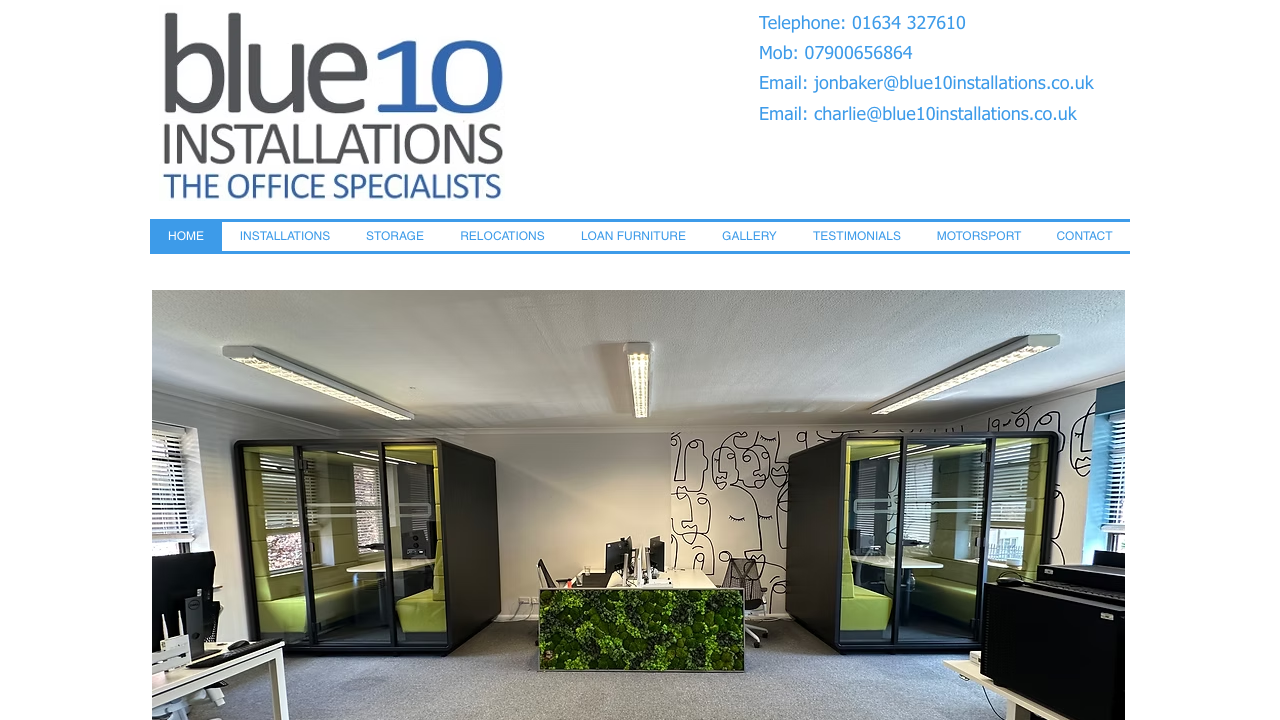 BLUE 10 INSTALLATIONS LIMITED website preview