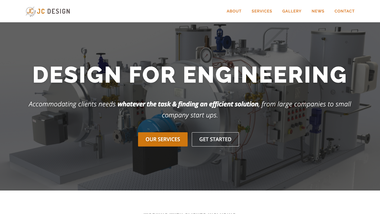 CJE DESIGN LTD website preview