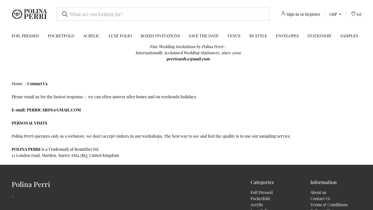 BEAUTIFIER LTD website preview
