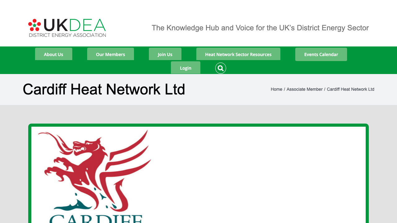 CARDIFF HEAT NETWORK LTD website preview