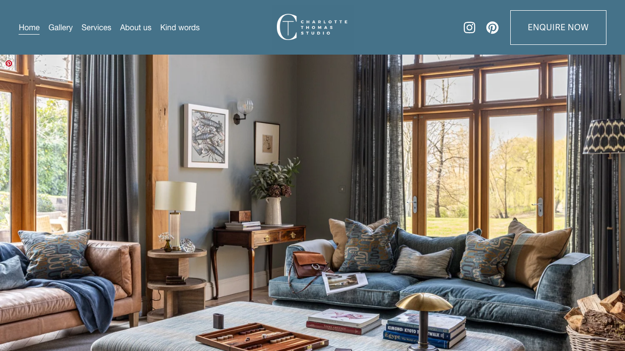 CHARLOTTE THOMAS STUDIO LTD website preview