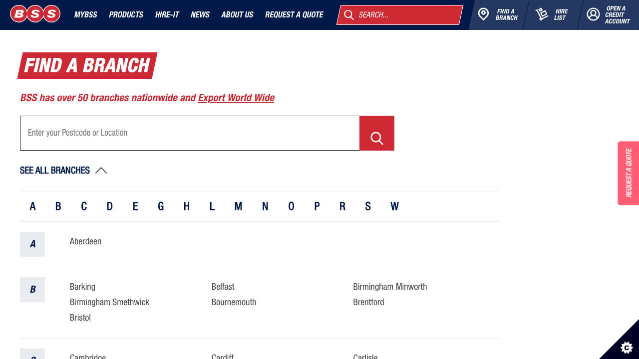 BSS INTERIOR INSTALLATIONS LTD website preview