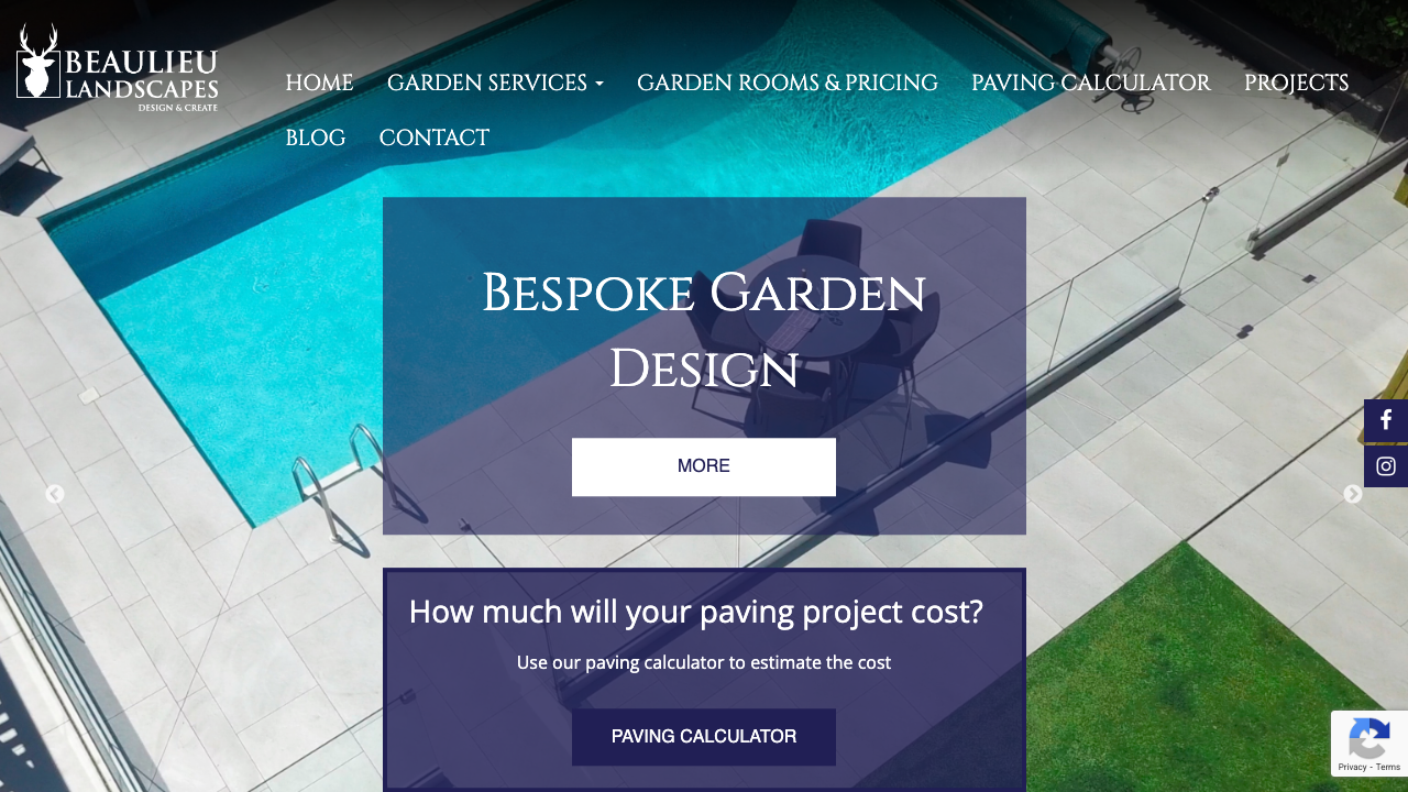 BEAULIEU LAND CONSULTANCY LTD website preview