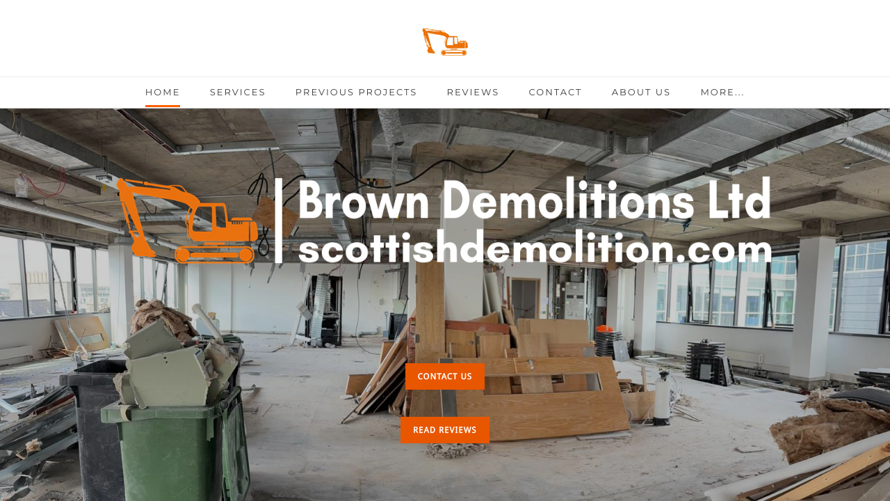 BROWN DEMOLITIONS LTD website preview