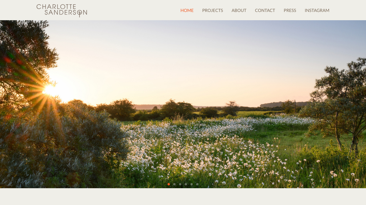CHARLOTTE SANDERSON GARDEN DESIGN LIMITED website preview