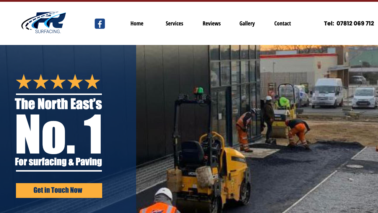 FR SURFACING LIMITED website preview
