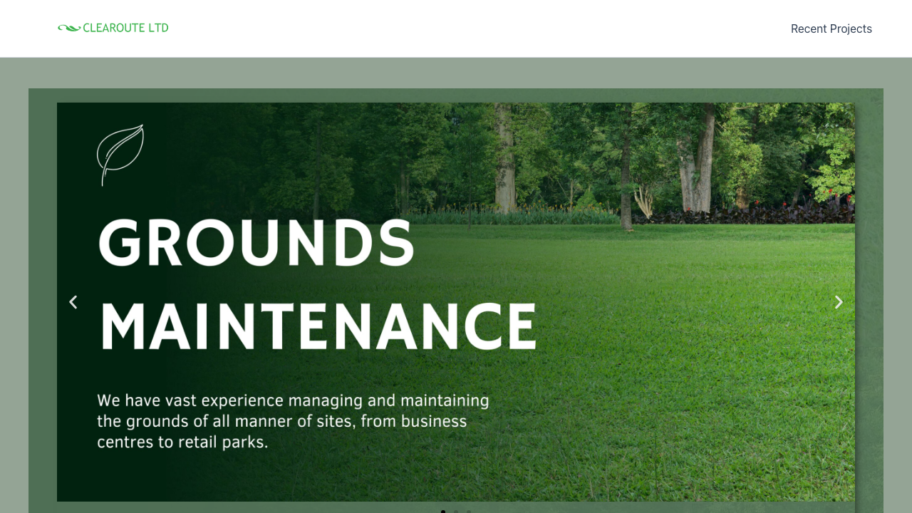 CLEAROUTE LTD website preview