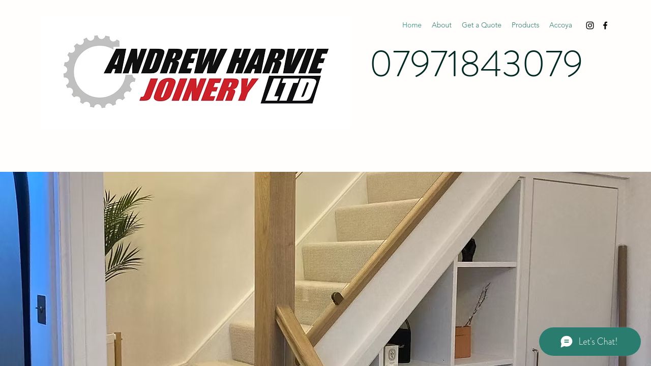 ANDREW HARVIE JOINERY LIMITED website preview