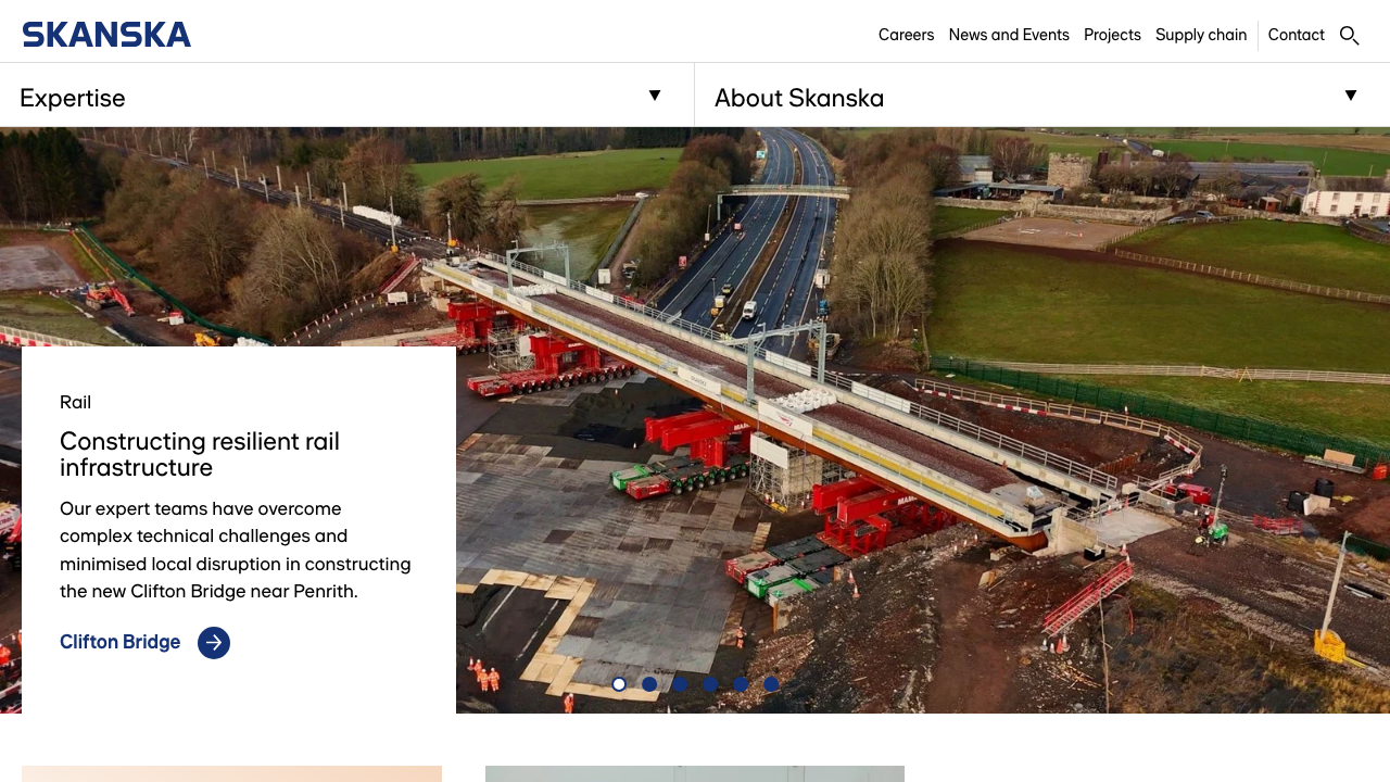 CEMENTATION SKANSKA LIMITED website preview