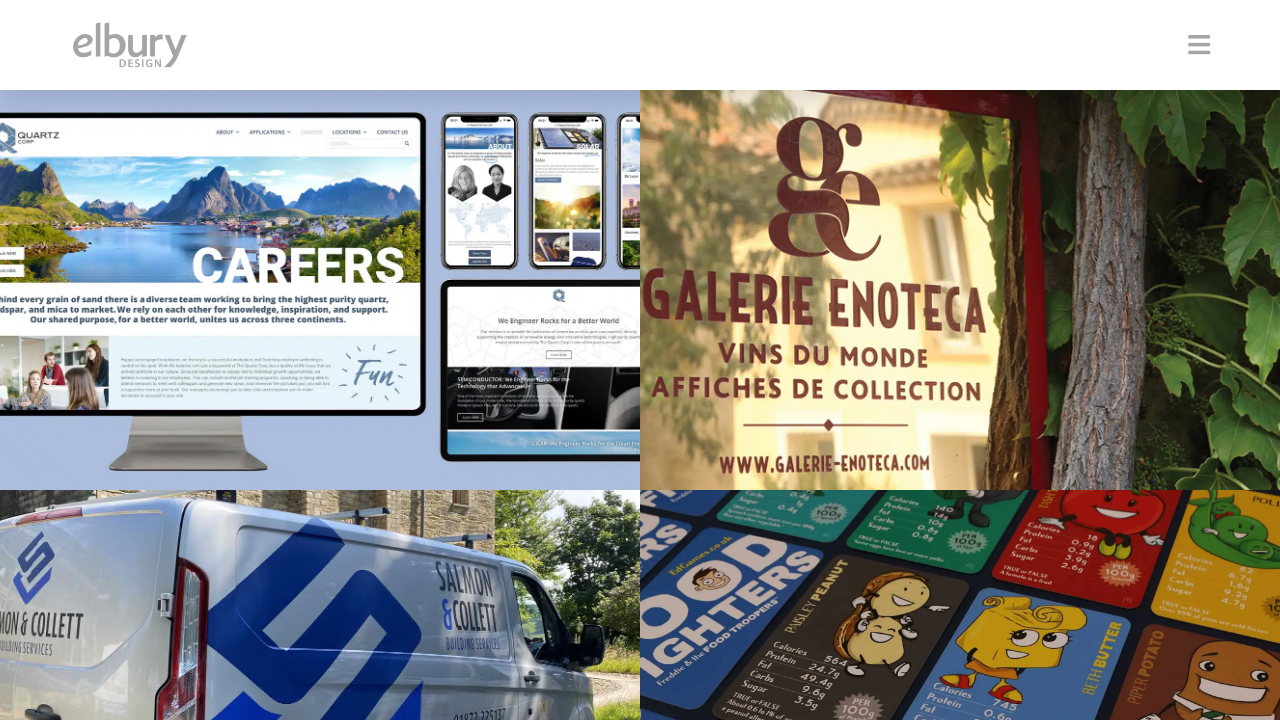 ELBURY DESIGN LIMITED website preview
