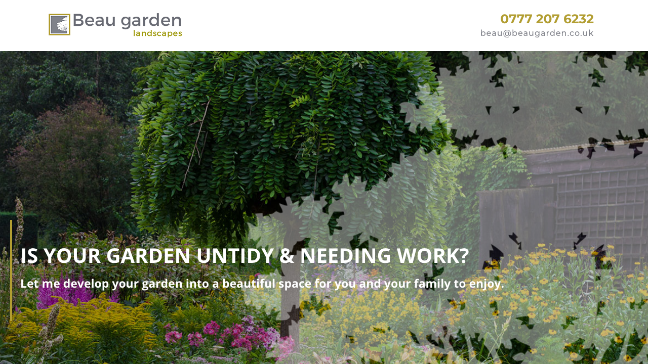 BEAU GARDEN LANDSCAPES LTD website preview