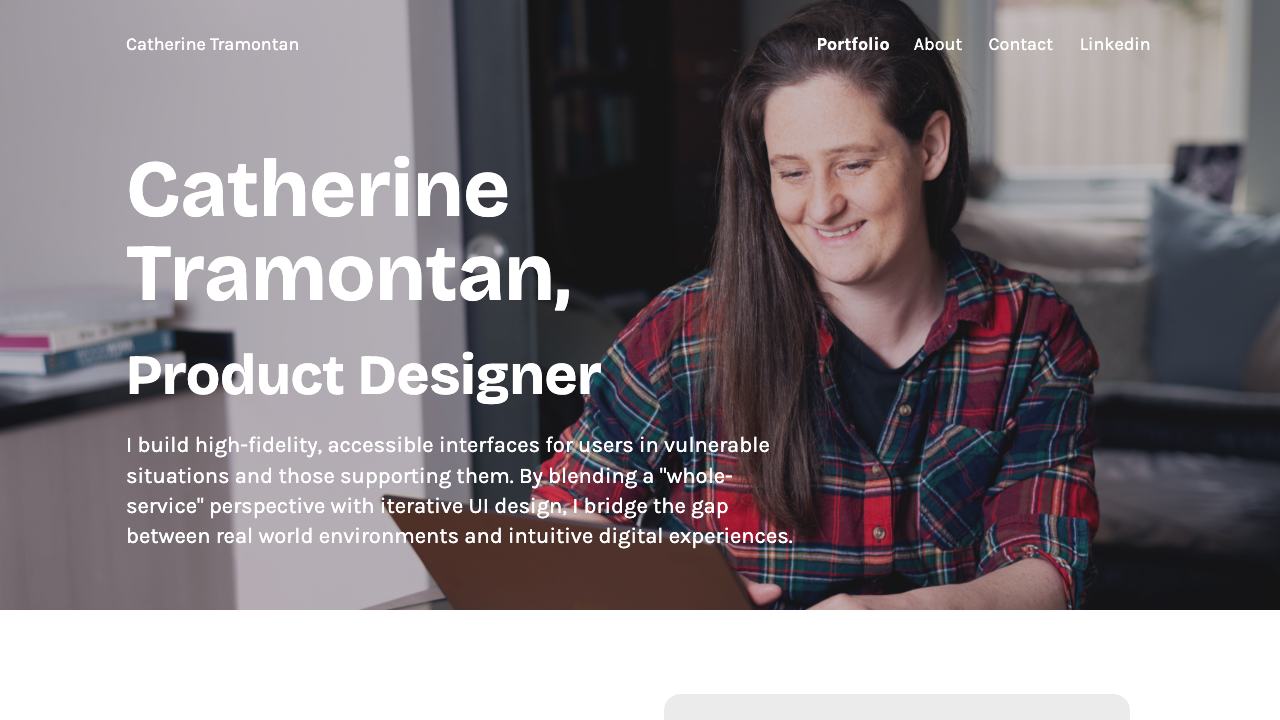 CATHERINE TRAMONTAN LTD website preview