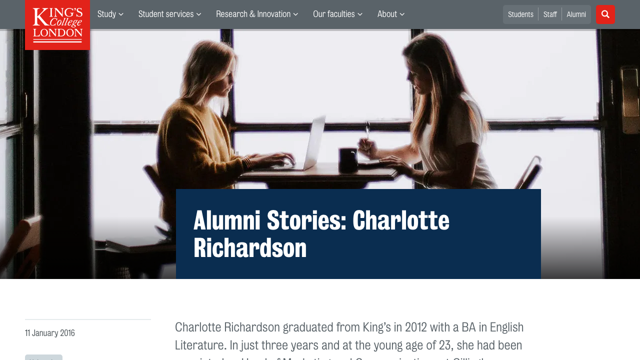 CHARLOTTE RICHARDSON LIMITED website preview