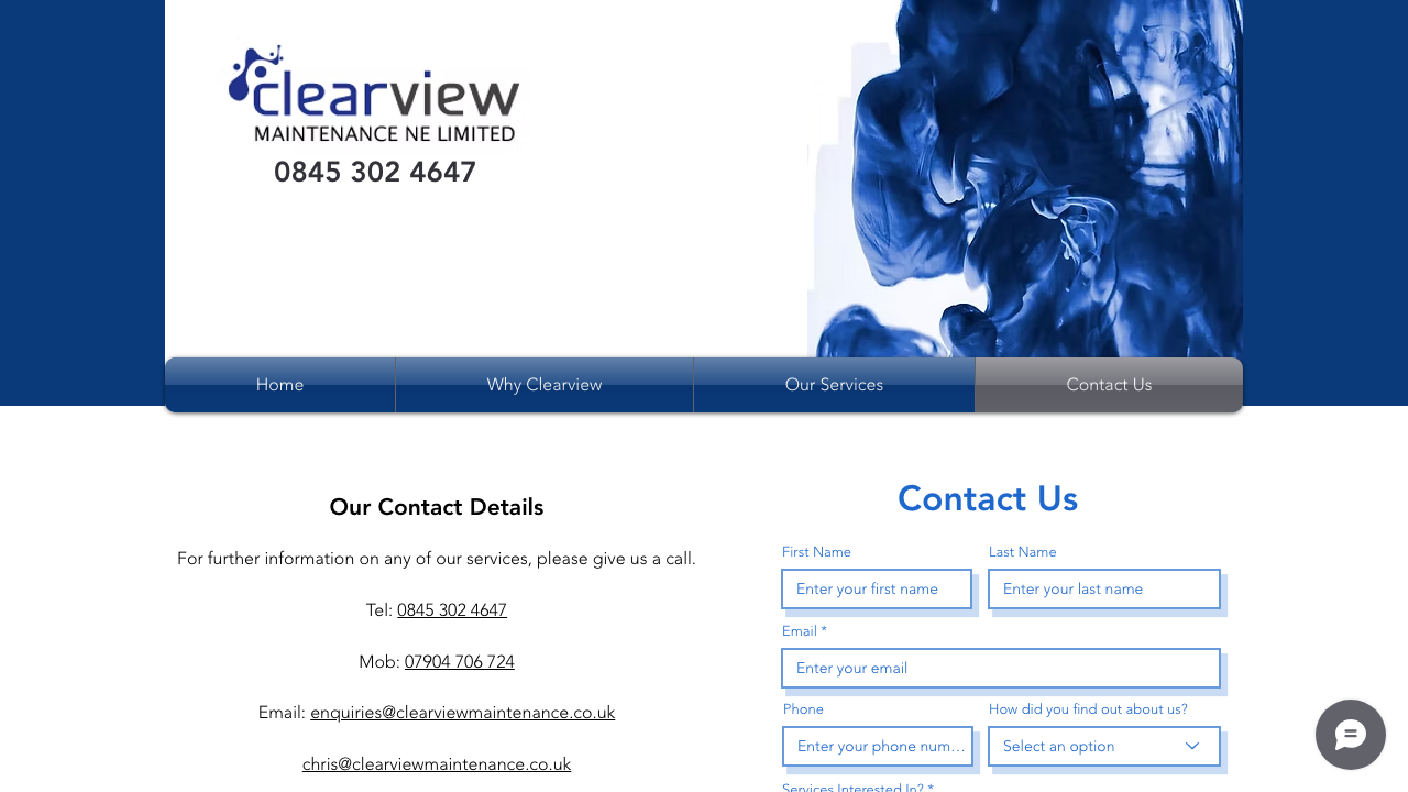 CLEARVIEW MAINTENANCE GROUP LTD website preview