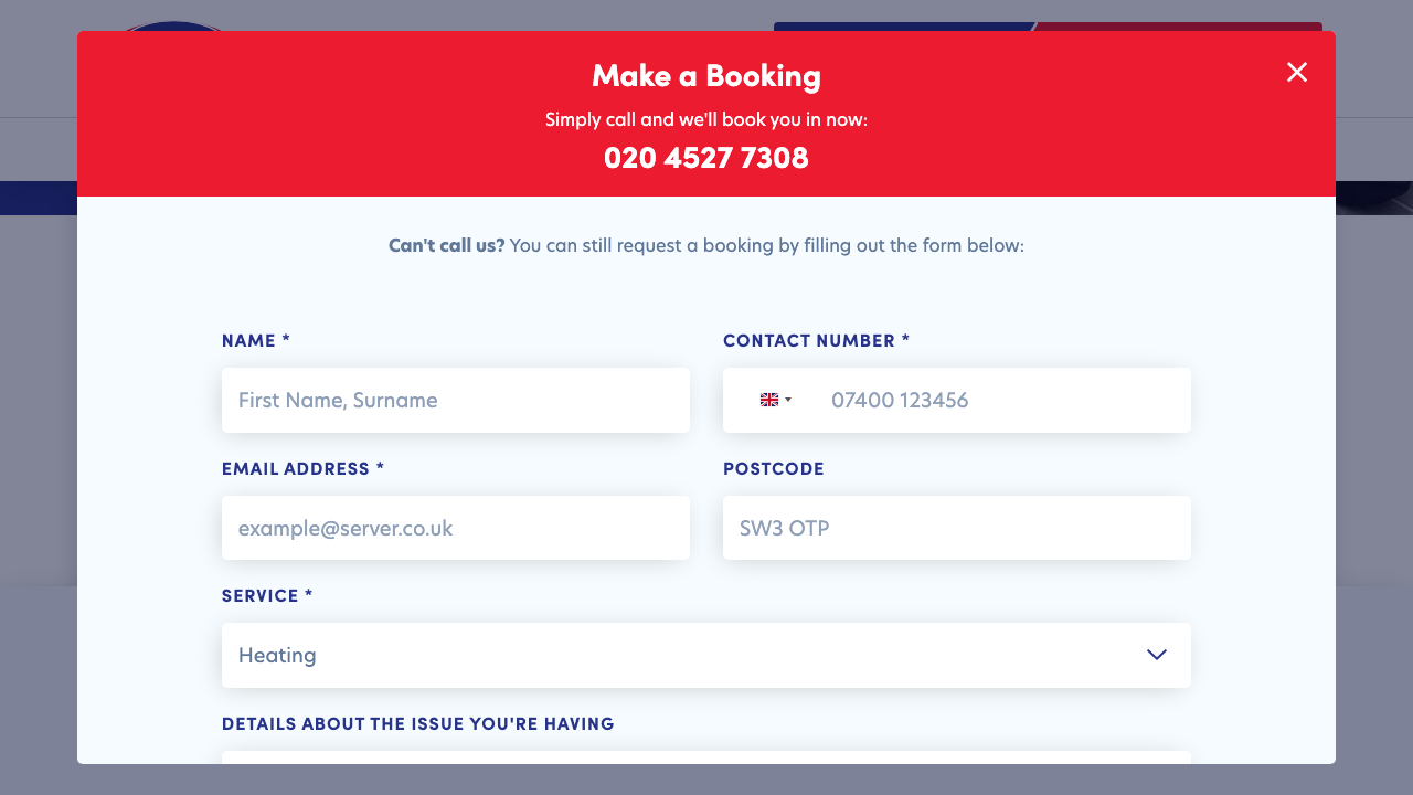 GAS INSPECTIONS LTD website preview