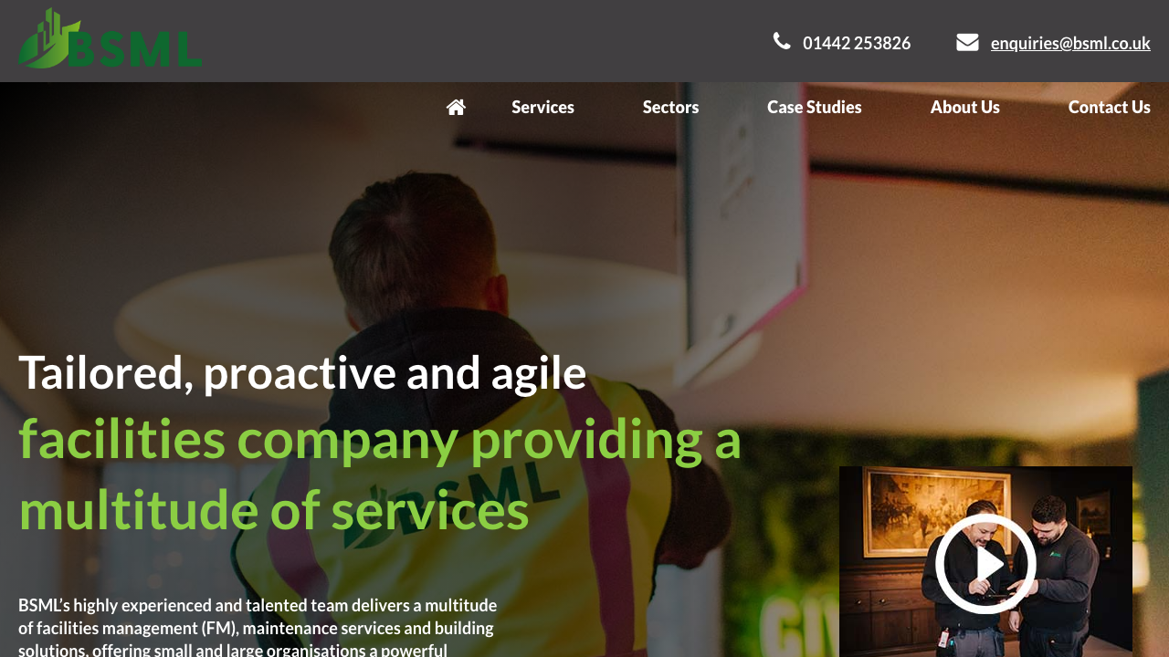 BUILDING SERVICES MANAGEMENT LIMITED website preview