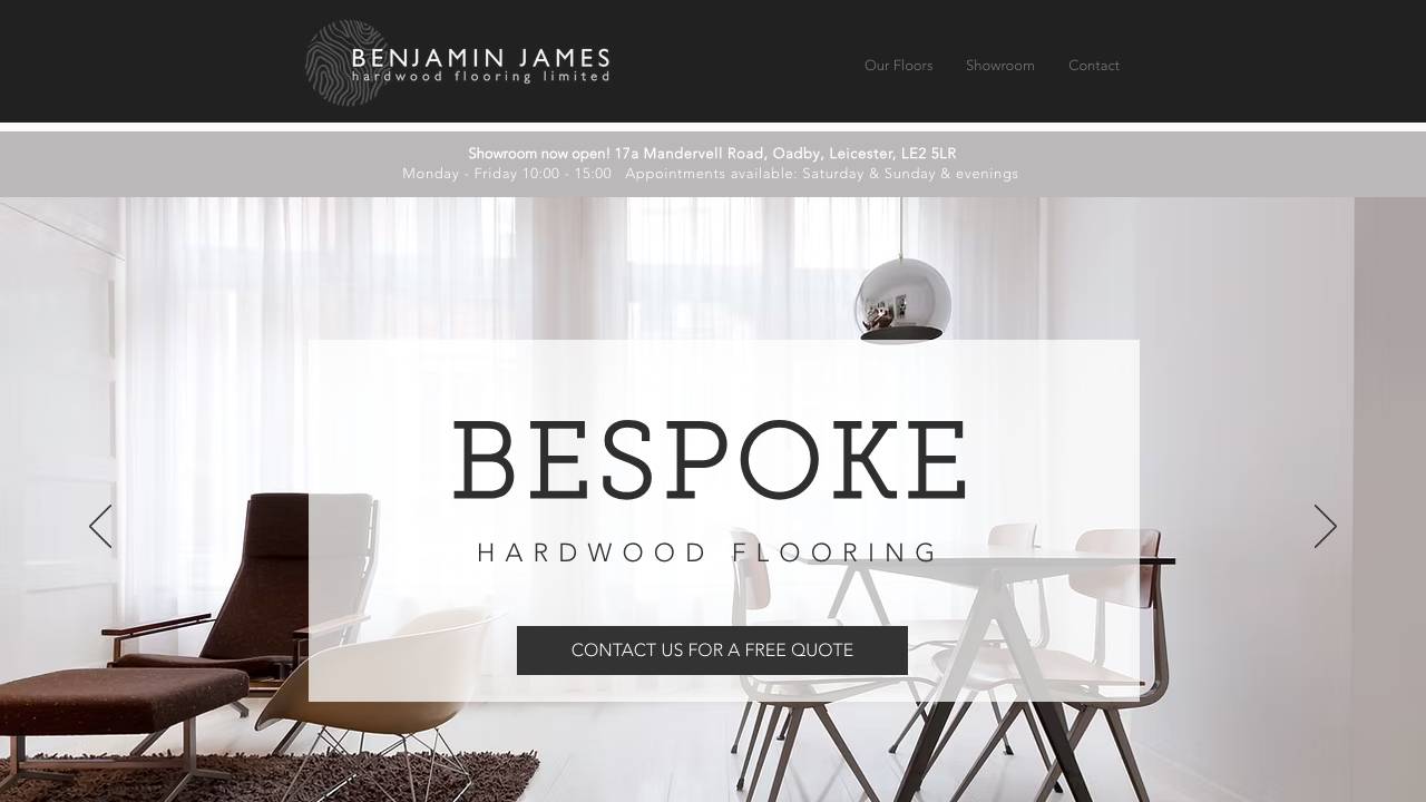 BENJAMIN JAMES HARDWOOD FLOORING LIMITED website preview