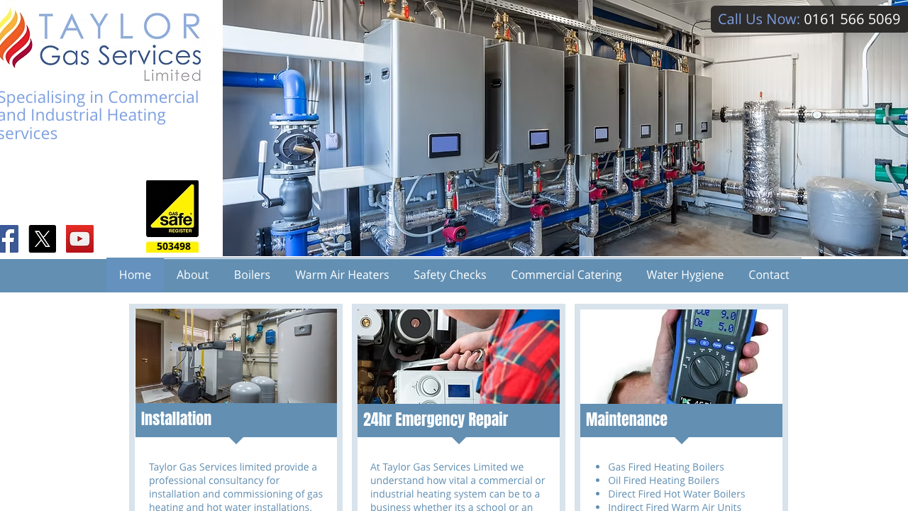 24-7 GAS SERVICES LIMITED website preview