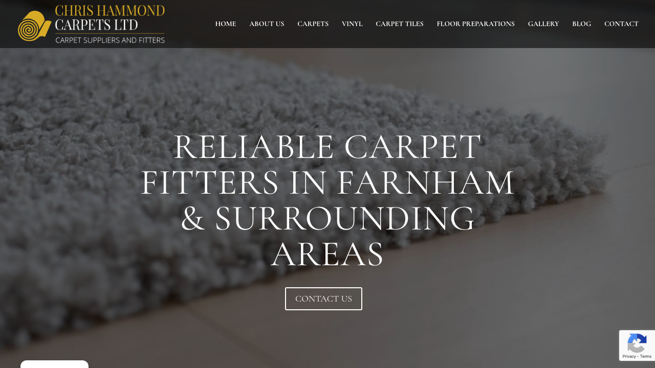 CHRIS HAMMOND CARPETS LIMITED website preview